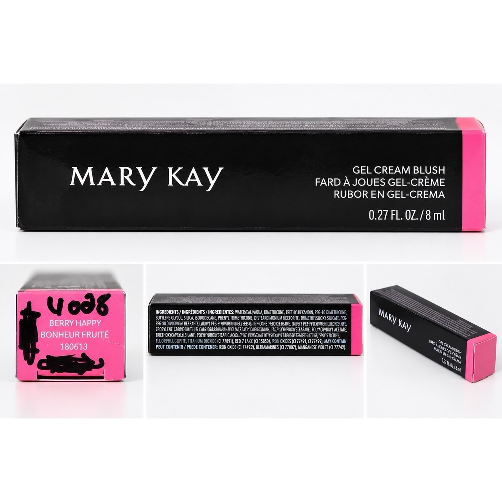 Mary Kay Gel Cream Blush Berry Happy 0.27 oz 180613 New in Box